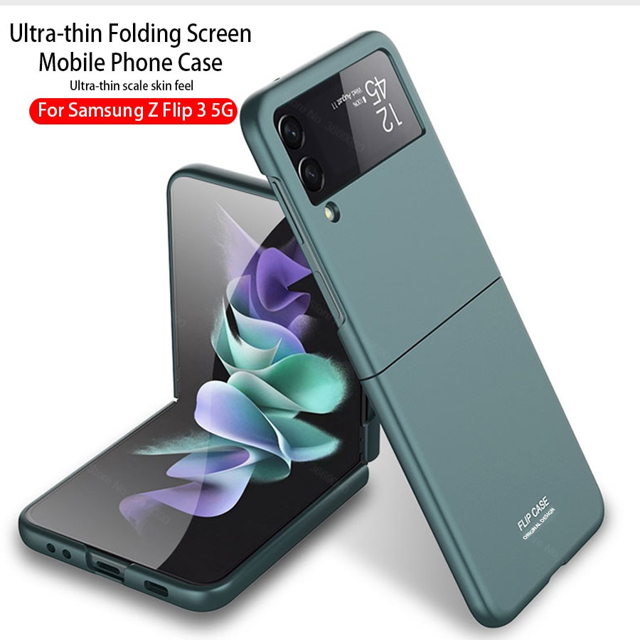 Z-Flip 3 Ốp Điện Thoại Siêu Mỏng Bảo Vệ Màn Hình Cho Samsung Galaxy Z Flip 3 Flip3 5g Zfilp 3 5g