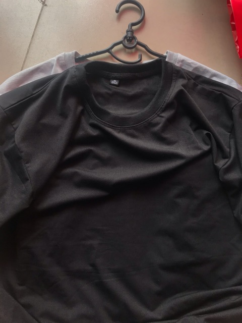 Combo 3 Áo Thun Trơn Nam Thương Hiệu Ken T-Shirt Màu Trắng Đen Xám