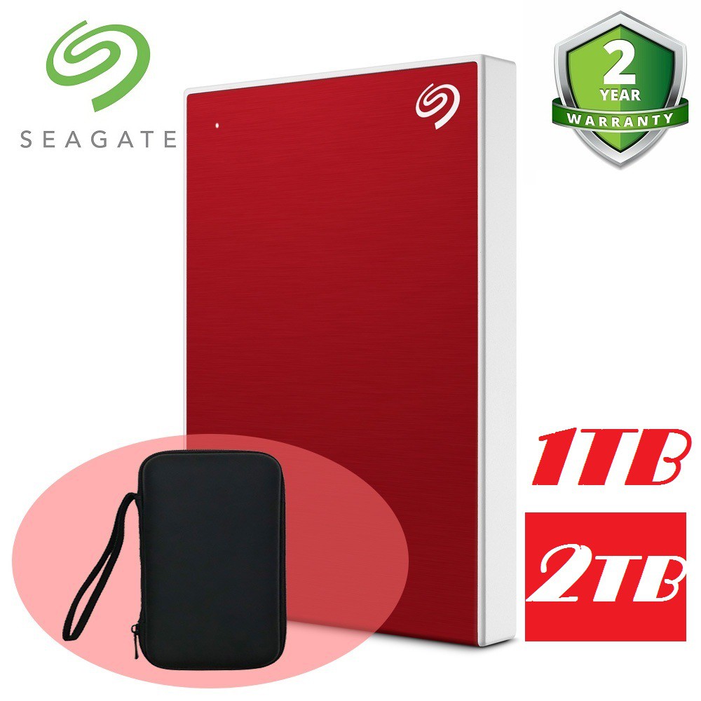 Ổ Cứng HDD 1TB-2TB-500Gb Seagate Backup Plus BH 24 tháng Tặng bao da chống sốc