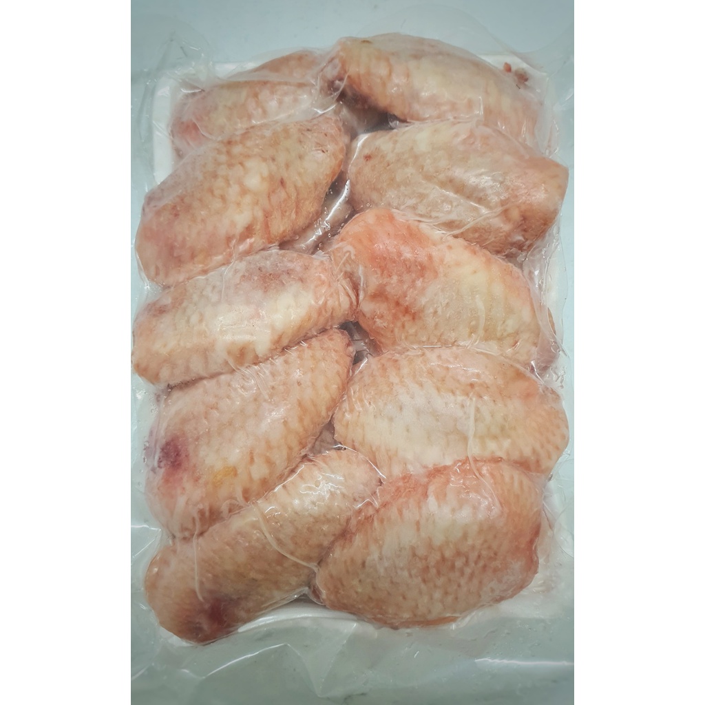 Cánh gà khúc giữa VIP 1kg đủ không mạ băng  3M FOOD GC