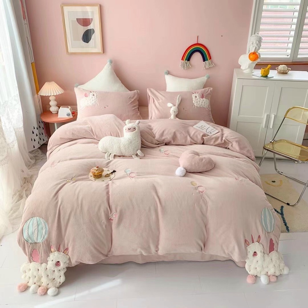 Set chăn ga Little Sheep
