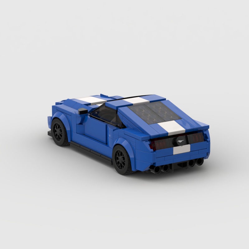 Lắp Ráp Lego Xe Đua Thể Thao Ford Mustang Shelby GT500 Tốc Độ Cao 8