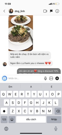 Bún Gạo Lứt Ăn Kiêng