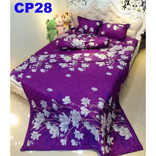 Chăn trần 2 mặt cotton poly CP28 hàng đẹp sắc nét, màu sắc độc đáo cho phòng ngủ hiện đại