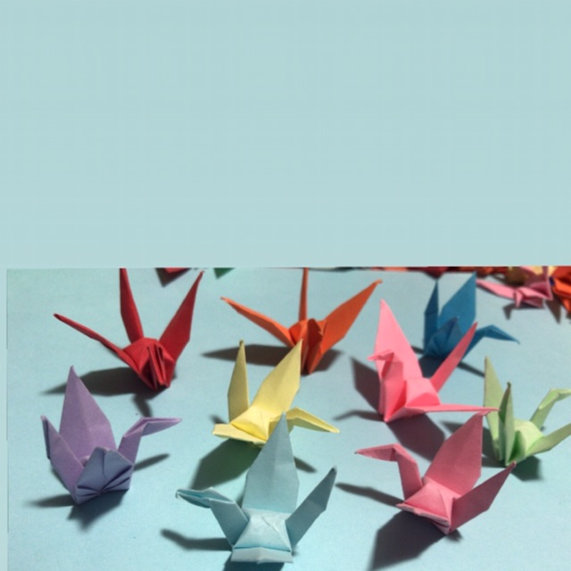 Hạc giấy gấp sẵn