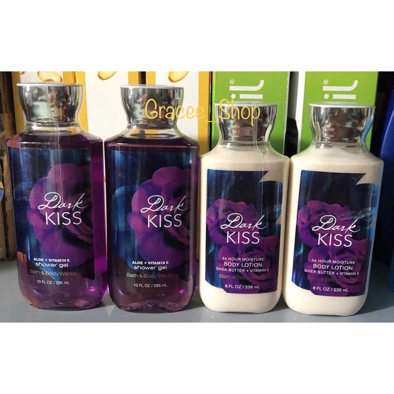 Sữa Tắm - Dưỡng Thể DARK KISS Bath & Body Works 236ml - 295ml Nội Địa USA