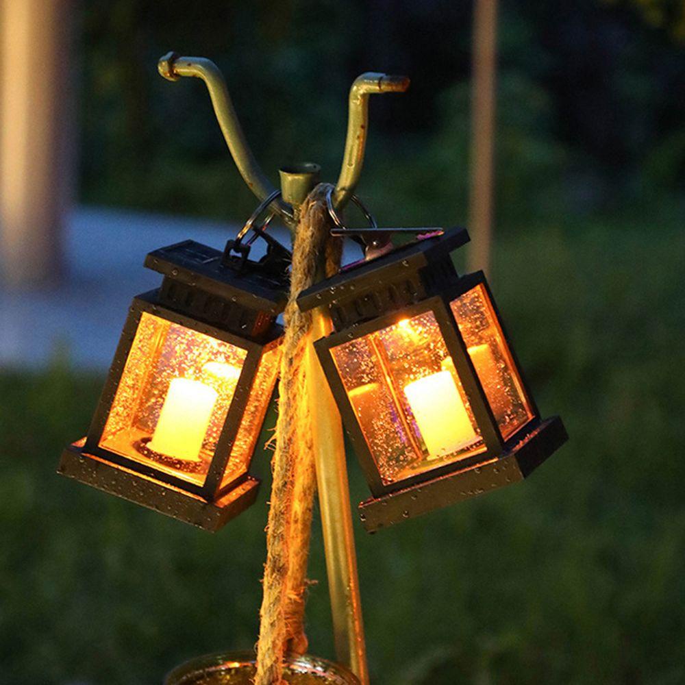 GOGOUP Đèn LED Hình Nến Trang Trí Sân Vườn
