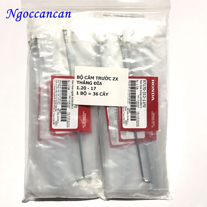 Căm nan xe máy (nan hoa ) bộ trước và sau xe Dream , ZX