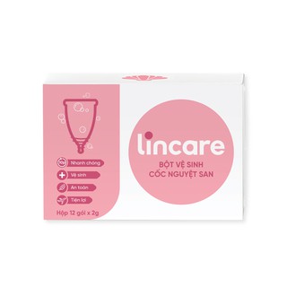 Bột tiệt trùng cốc nguyệt san lincare đánh bay 99,9% vi khuẩn - ảnh sản phẩm 3