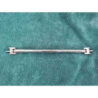 Thước đo chỉnh nha gập góc, chất thép đức.