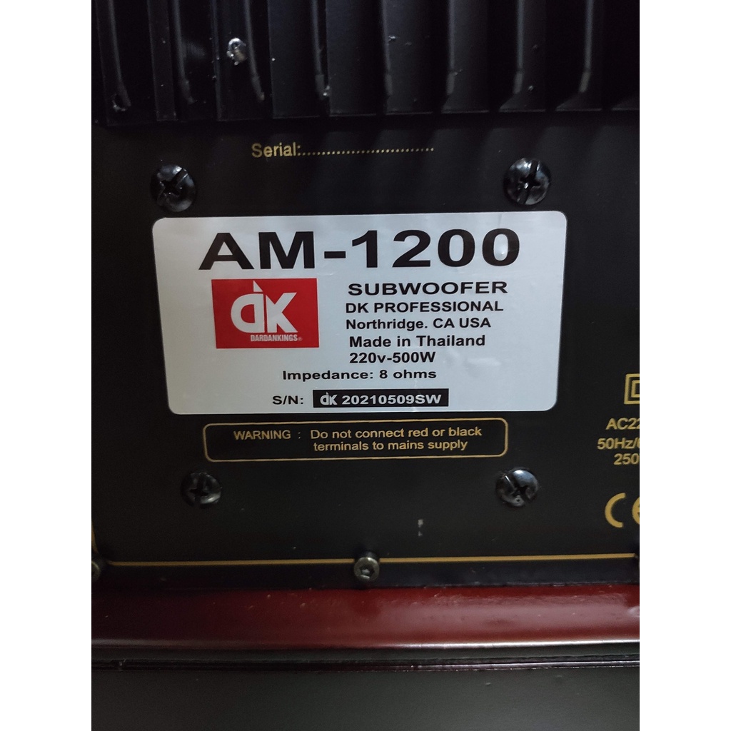 Loa sub điện DK bass 30 lòng vàng, loa siêu trầm DK 300,chuẩn hãng  chất lượng cao chắc tiếng, bảo hành 12 tháng.