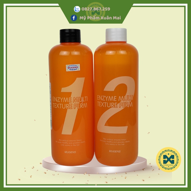Lẻ Uốn lạnh Mugens Voi enzyme 500ml