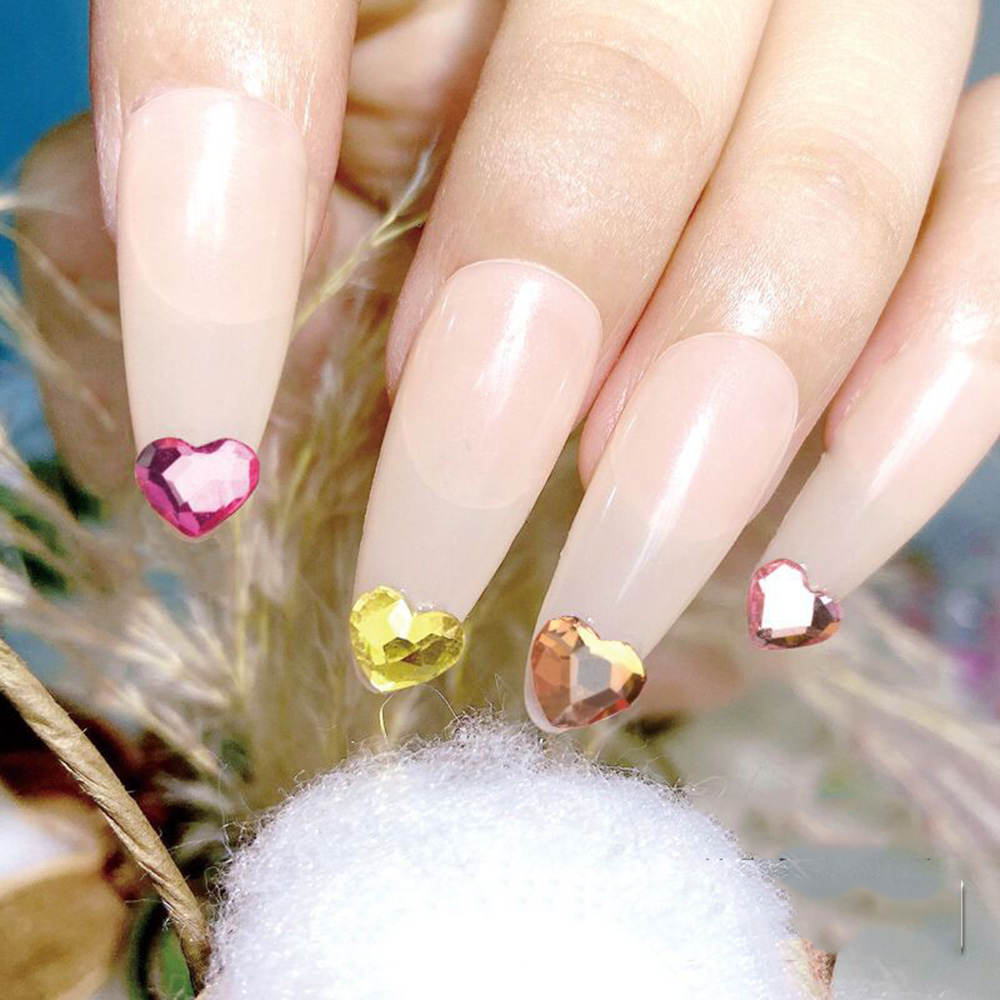 Seet 50 Hạt Charm Thủy Tinh Hình Ngôi Sao 3d Dùng Trang Trí Móng Nghệ Thuật