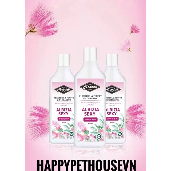 Sữa tắm nước hoa siêu bung thơm MOODAO SHAMPOO dành cho Thú Cưng Chó Mèo