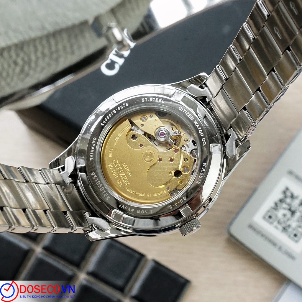 Đồng hồ nam CITIZEN AUTOMATIC NH7520-56E