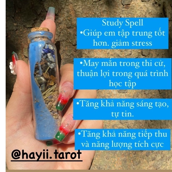 Lọ Spell Học Tập - Thi Cử có Quà Tặng