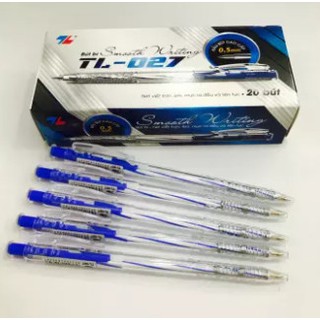 Bút Bi Thiên Long TL-027 Mực xanh ( hộp 20 cây)