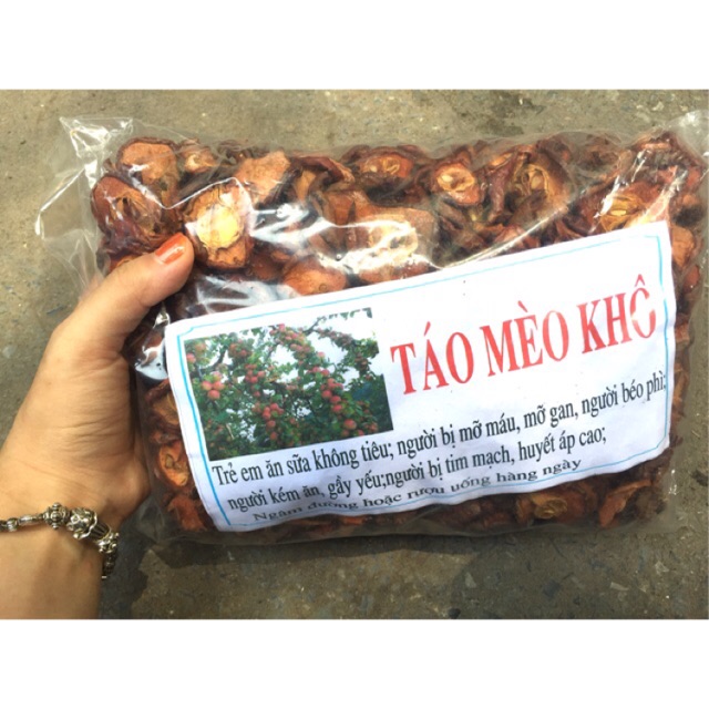 1kg táo mèo khô hàng đẹp