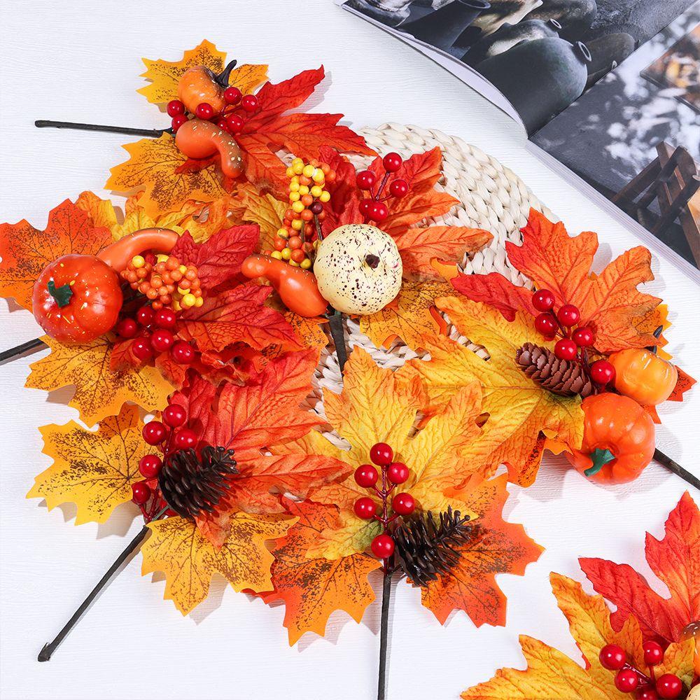 Vòng Hoa Nhân Tạo Treo Trang Trí Lễ Tạ Ơn Mới