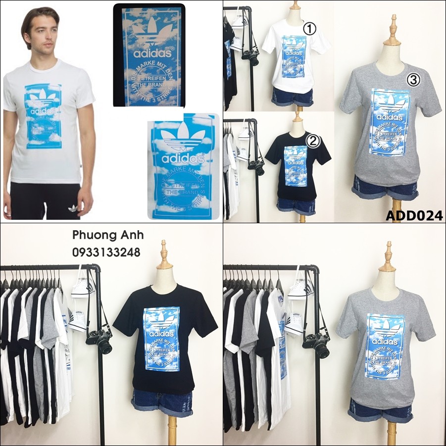 Áo thun phom suông Thái Lan ADD024, unisex Nam Nữ | Shopee Việt Nam