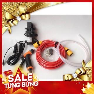 Bộ Máy bơm rửa xe tăng áp lực nước