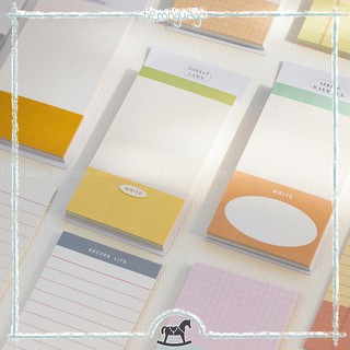 Tập 50 Note Dream Garden Giấy Note Ghi Chú, Giấy Ghi Chú, Giấy Note, Trang Trí Sổ Bullet Journal, Planner - Tiệm Ngựa Gỗ