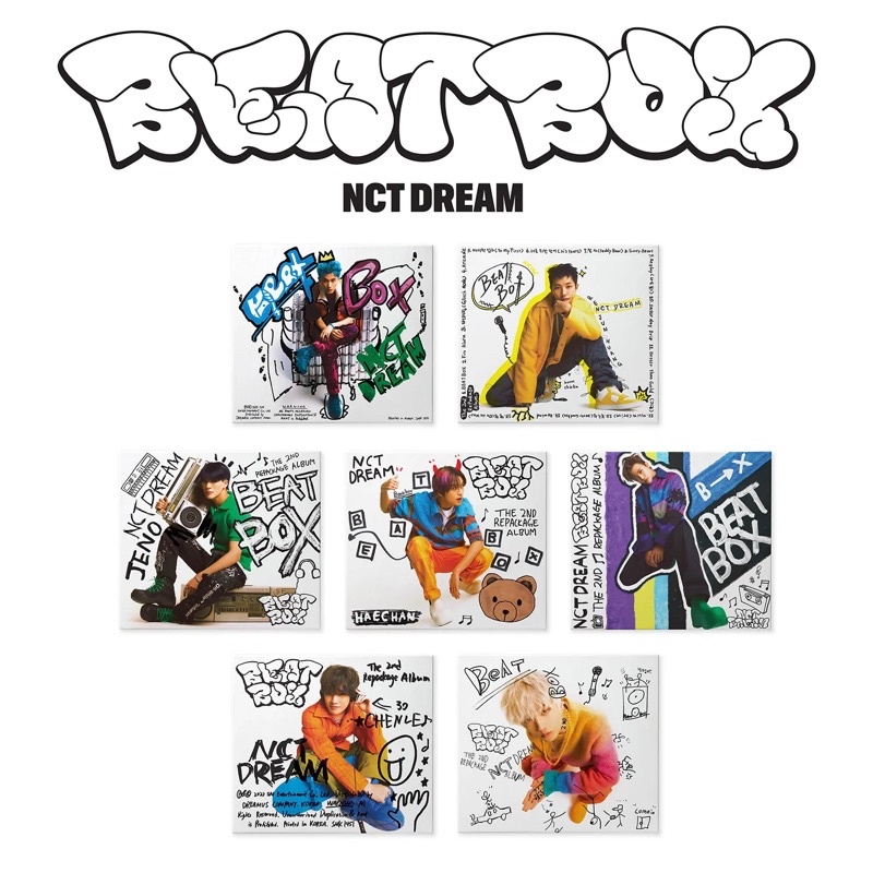 BỘ ẢNH NCT DREAM - "BEATBOX" (DIGIPACK)