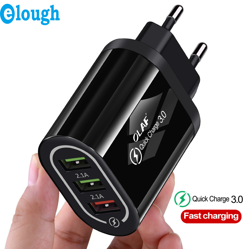 Củ Sạc Elough Tốc Độ Nhanh Qc 3.0 Usb 3.0 Cao Cấp