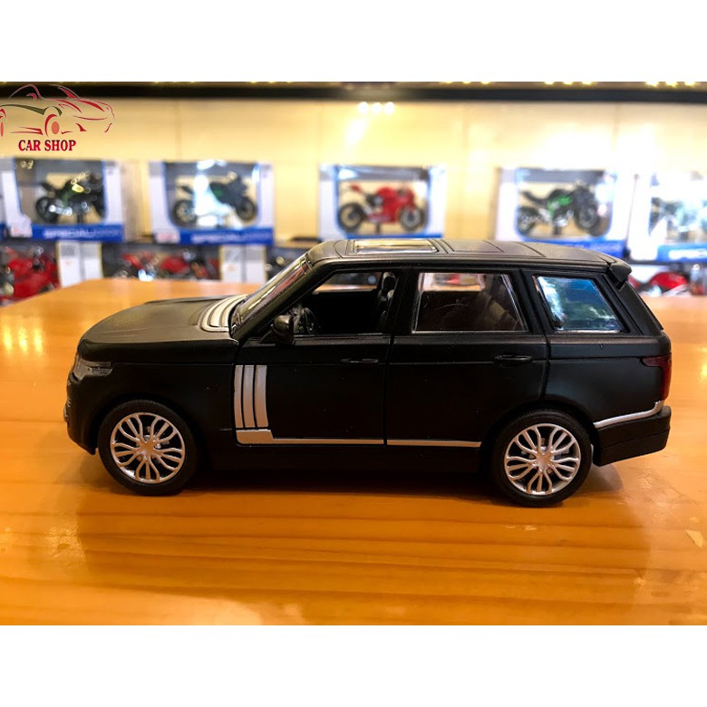 Xe mô hình hợp kim Land Rover Range Rover tỉ lệ 1:32 màu đen