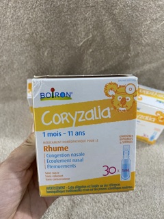 Hang Canada Nu O C Muo I Vi Lu O Ng Boiron Coryzalia 30x1ml Bột Chao ăn Dặm Mevabecon Com