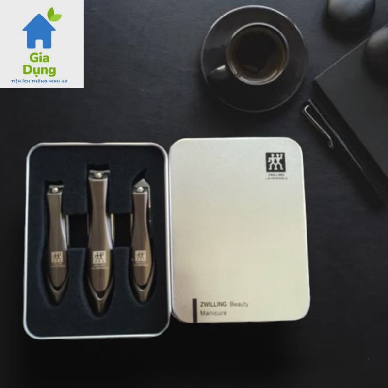 🇩🇪Zwilling - Germany🇩🇪HỘP 3 CHIẾC BẤM MÓNG TAY ZWILLING ĐỨC