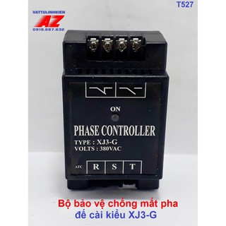Bộ Rơ le bảo vệ chống mất pha đế cài kiểu XJ3-G