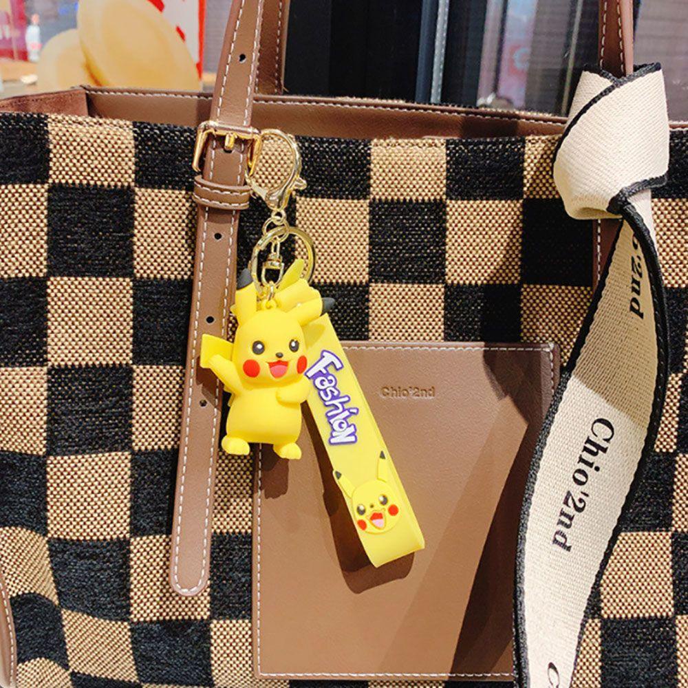 LANFY Móc Khóa Hình Pikachu Hoạt Hình Đáng Yêu