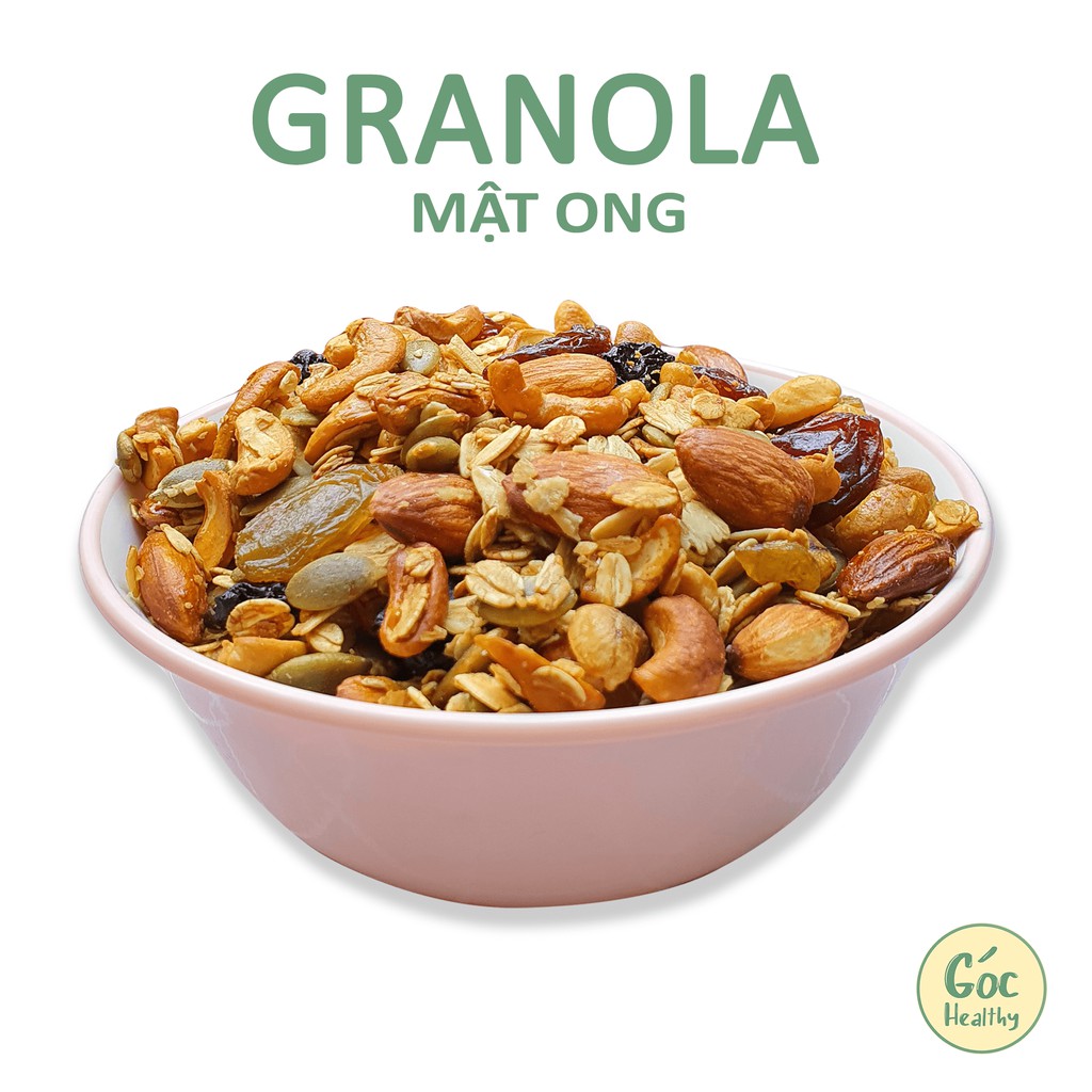 Granola cao cấp (Không yến mach) - 500g - Goc Healhy