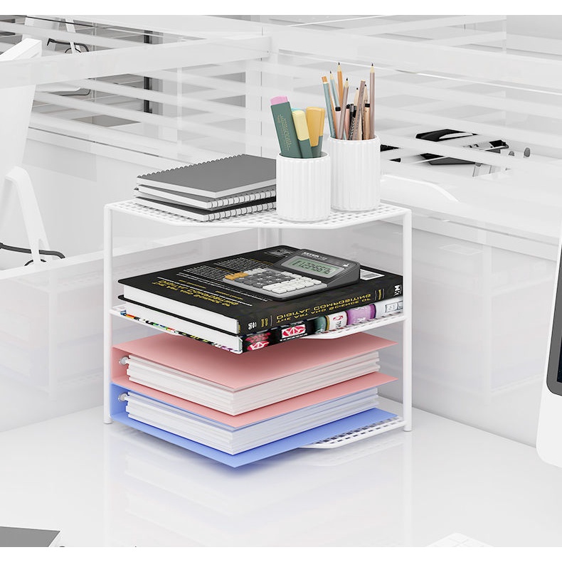 Kệ Đựng Gia Vị Gắn Góc Tủ Bếp Tiện Dụng