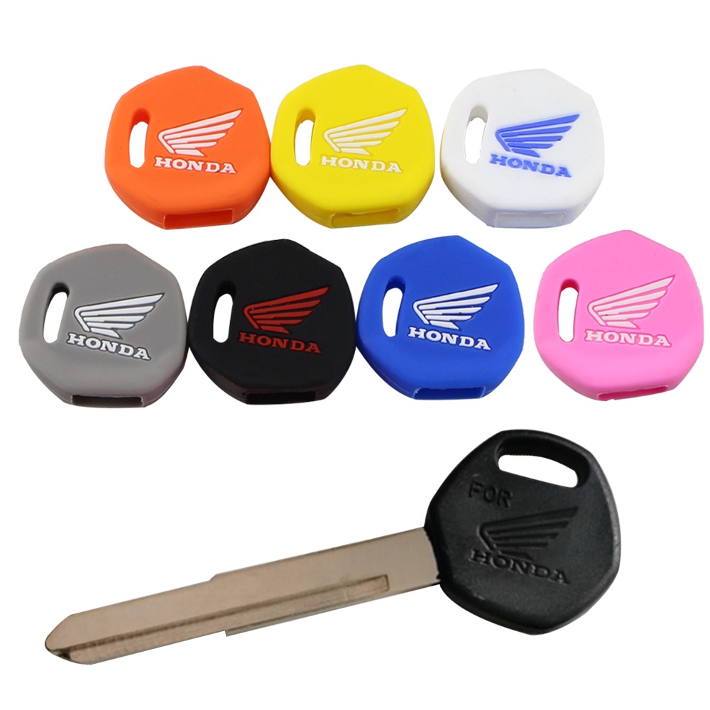 Vỏ Silicon Bảo Vệ Chìa Khóa Cho Xe Mô Tô Honda Ex5 Wave 110 Wave 125i REVO DAS ANF125 Ốp