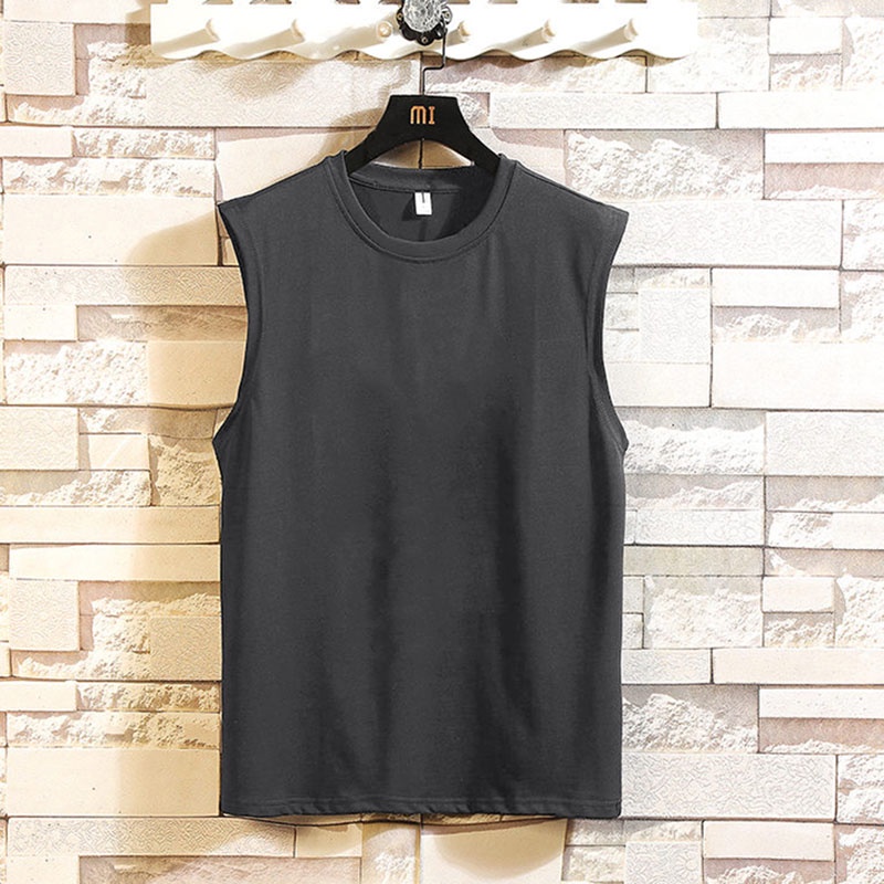 Áo Thun Nam 3 Lỗ Tanktop Sát Nách Cổ Tròn Trơn Thời Trang Zenkonu TOP NAM 224