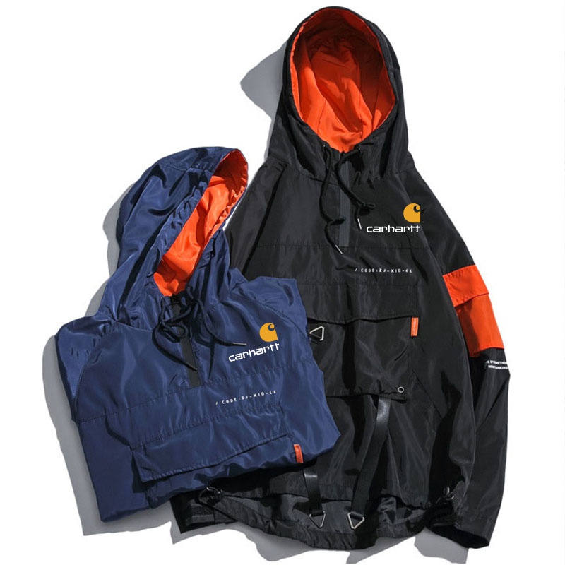 CARHARTT Áo Nỉ Nam Dài Tay Có Mũ Thời Trang Hàn