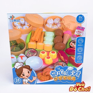 Bộ Đồ Chơi Các Món Ăn 53 chi tiết