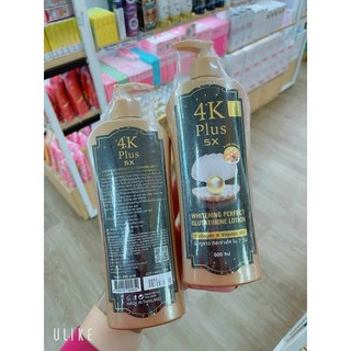 Sữa dưỡng thể 4K Plus 5X Thái Lan 500ml