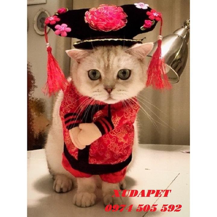 ÁO COSPLAY HOÀNG CHÂU CÔNG CHÚA CHO CHÓ MÈO SIÊU DỄ THƯƠNG XUDAPET – AHCCC21