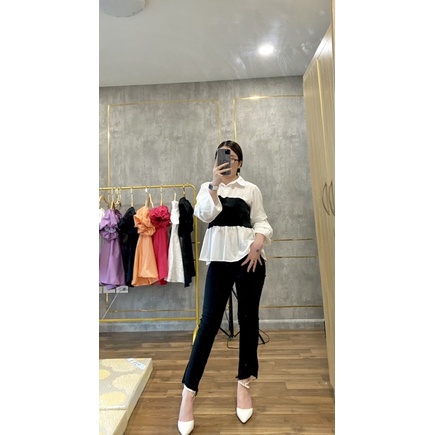 Áo Sơ Mi Baby Doll Tay Bồng Xinh Xắn | BigBuy360 - bigbuy360.vn