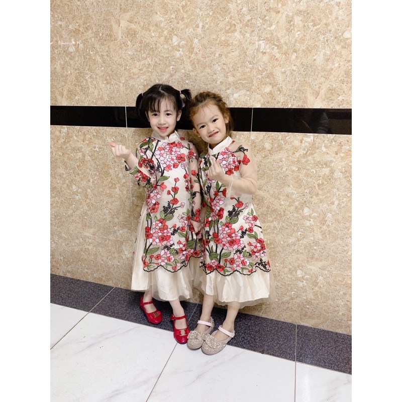 áo dài cho bé gái