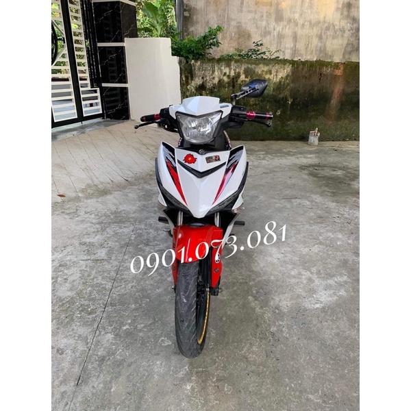 Tem ex150 mẫu mới xe trắng đỏ đen