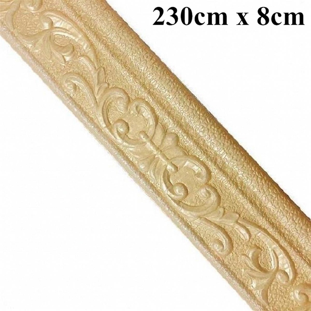 Miếng Dán Tường Bằng Xốp Họa Tiết Dập Nổi 3D Chống Thấm Nước Trang Trí Nhà Bếp