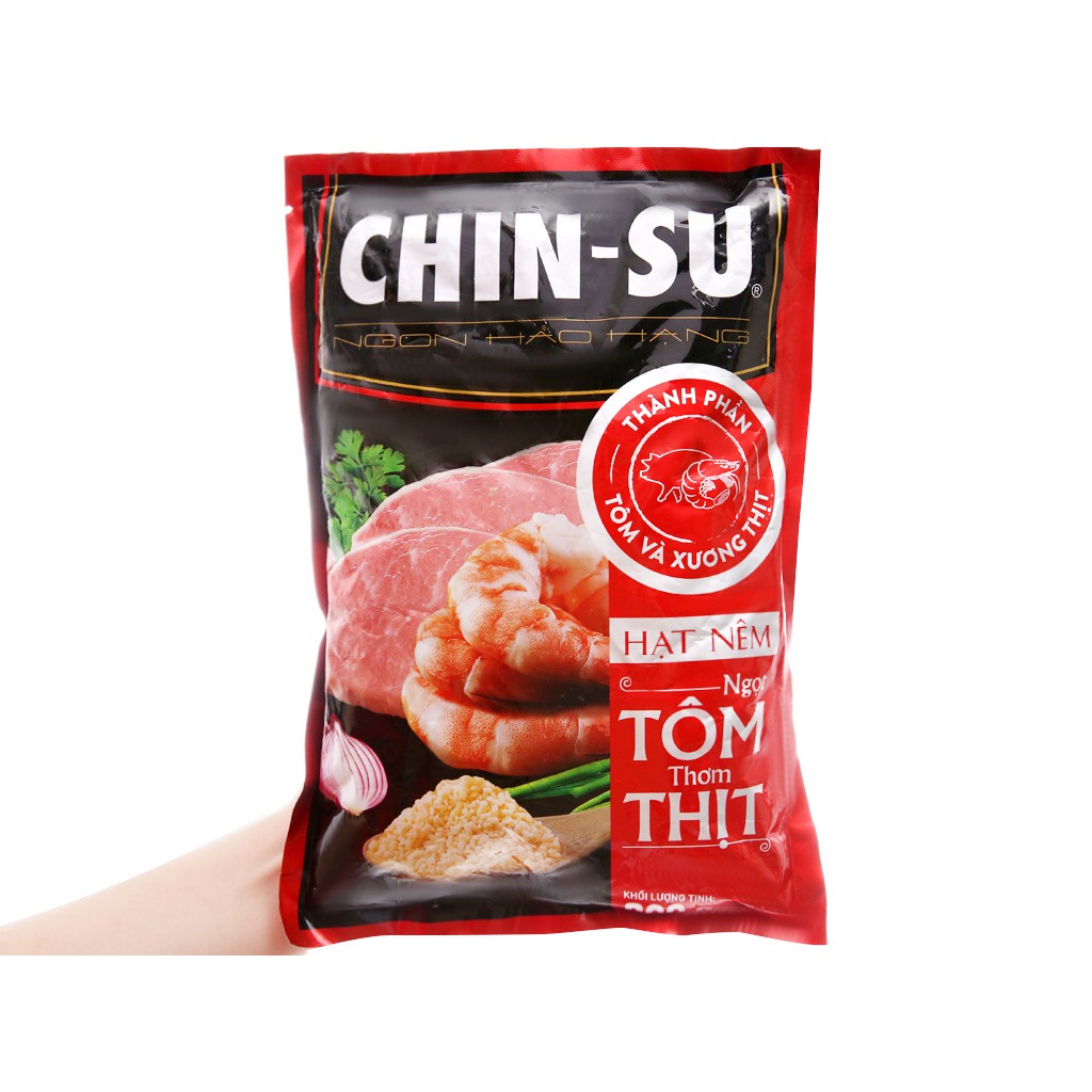 Hạt Nêm Chinsu Ngọt Tôm Thơm Thịt Bịch 900gr