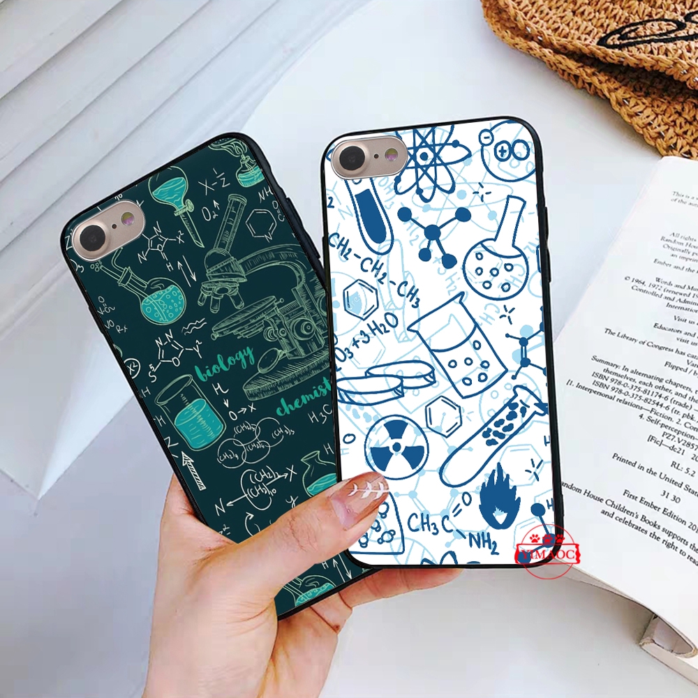 Ốp điện thoại mềm họa tiết hóa học 111B cho iPhone XS Max XR X 11 Pro 7 8 6 6S Plus | BigBuy360 - bigbuy360.vn