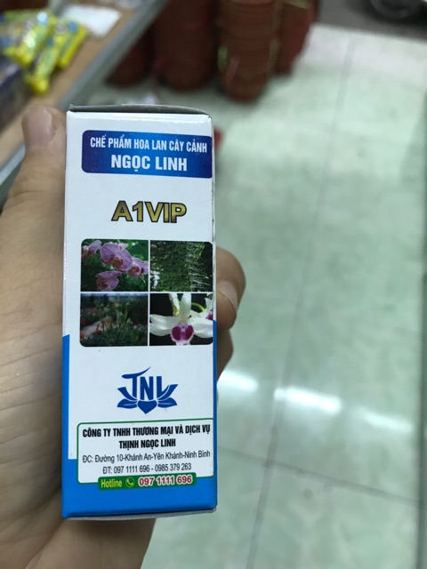 Chế phẩm hoa Lan, cây cảnh A1 VIP Ngọc Linh- lọ 10ml