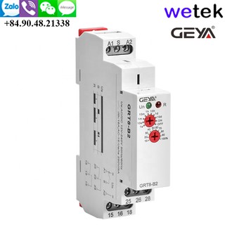 Geya grt8-b2 rơ le thời gian mở chậm , điều chỉnh 0.1s-240h, 2 tiếp điểm 16a, rẻ nhất lắp tủ điện