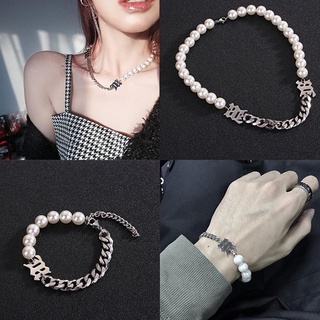 Korean style artificial pearl bracelets / bracelets for men and women (retail)
